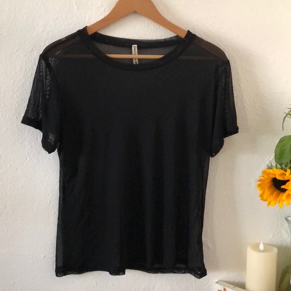 EMMA & SAM Mesh Tee - Picture 1 of 2